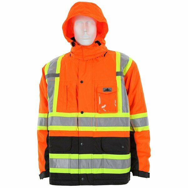 Mcr Safety Garments, Vortex, Insul, Class 3, Parka Jacket X4 VT31JHX4